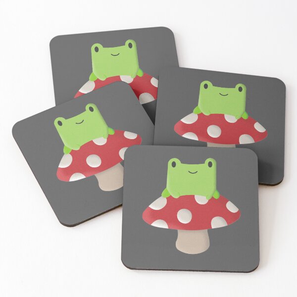 Item preview, Frog on a Mushroom designed and sold by MicRoWoRldS.