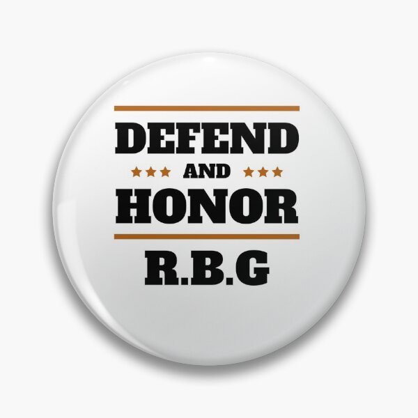 Item preview, Defend and Honor R.B.G. designed and sold by Dave Donovan.