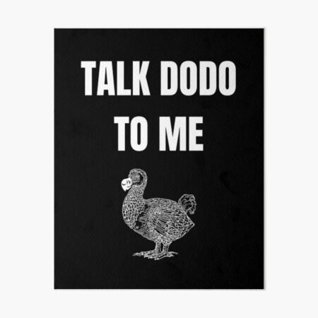 Aperçu de l'œuvre Parle-moi Dodo créée et vendue par girlynerdy.