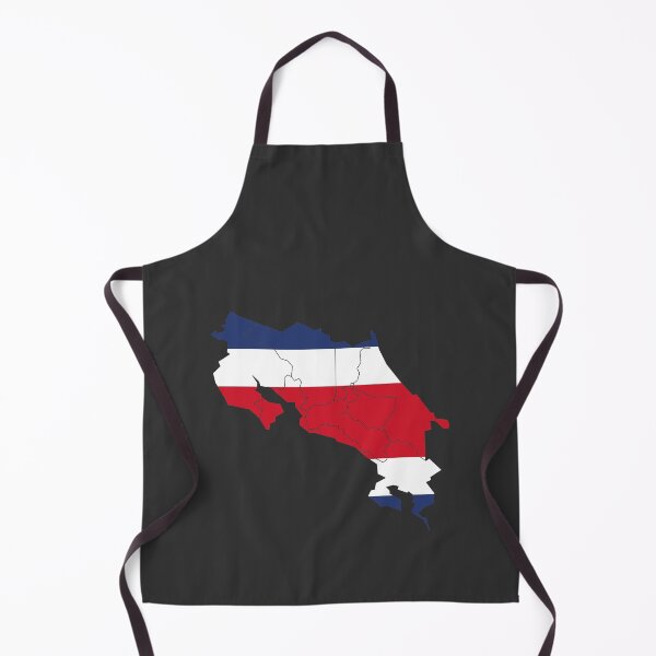 Item preview, Costa Rica Flag Map with regions designed and sold by Alo.