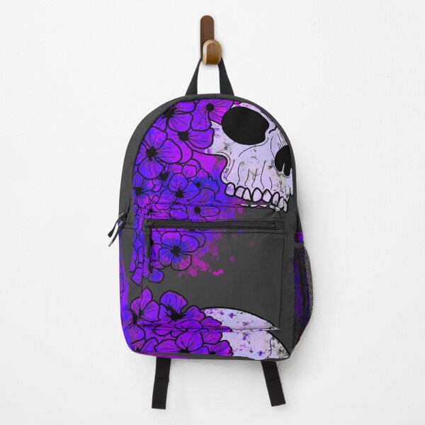 Item preview, Skull and purple hydrangeas designed and sold by BV-creas.