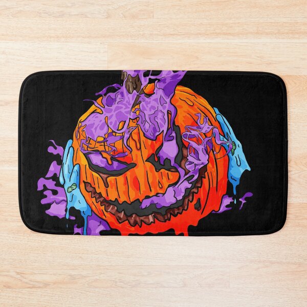 Item preview, Halloween Pumpkin Smoke Digital Grime Art designed and sold by Krystian Stafford.
