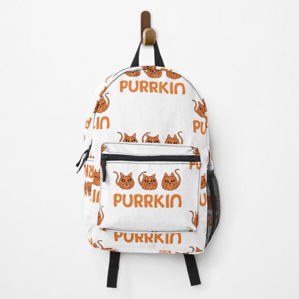 Item preview, Halloween purrkin trio. Cat shaped pumpkins. designed and sold by ReluctantChickn.