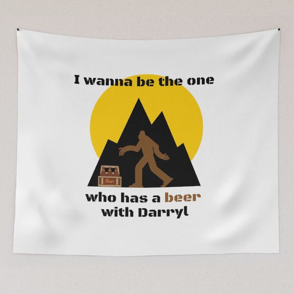 Item preview, Funny Bigfoot beer with Darryl designed and sold by ShopSpot.