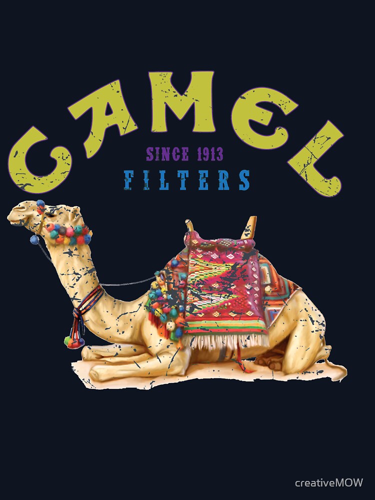 Dromedary Camel Crush Cigarette Joe Camel Design" Lightweight Sweatshirt By CreativeMOW Australia