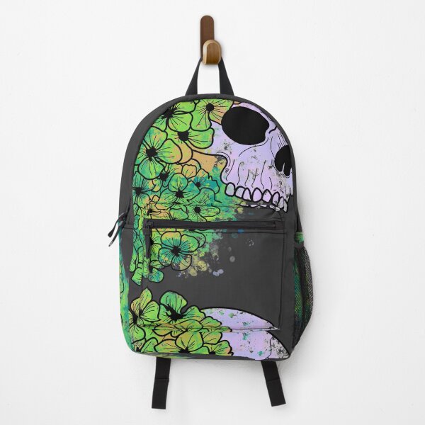 Item preview, Skull and green hydrangeas designed and sold by BV-creas.