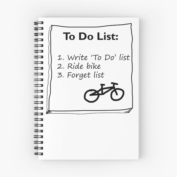 Item preview, Cycling 'To Do' List :) designed and sold by PhillConnell.