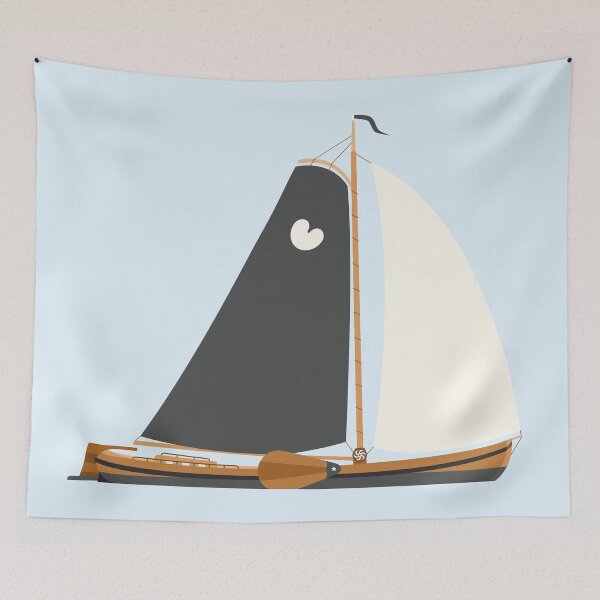 Item preview, Old Sailing Boat (A Frisian Skûtsje) designed and sold by Menno van der Meer.