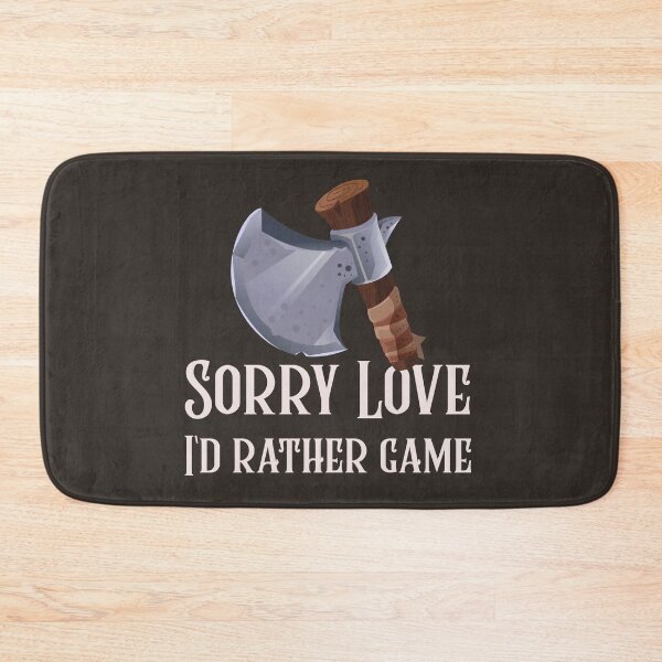 Item preview, Sorry love, I'd rather game... designed and sold by PrintPit.