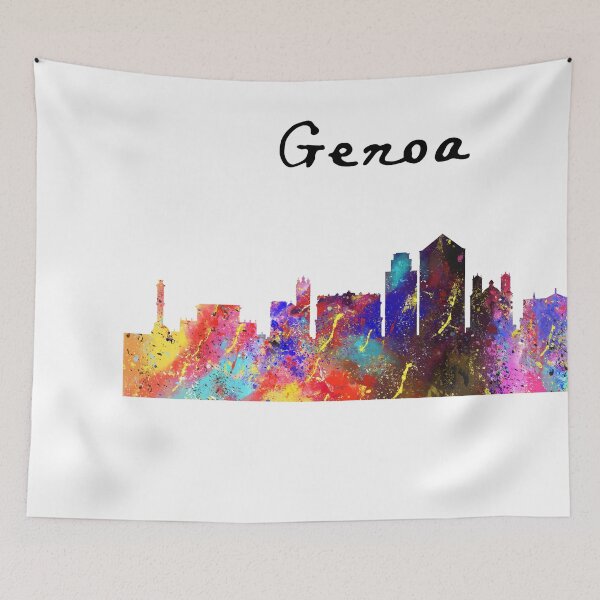 Item preview, Genoa Quote Art Design Inspirational Motivational designed and sold by vividpixelusa.