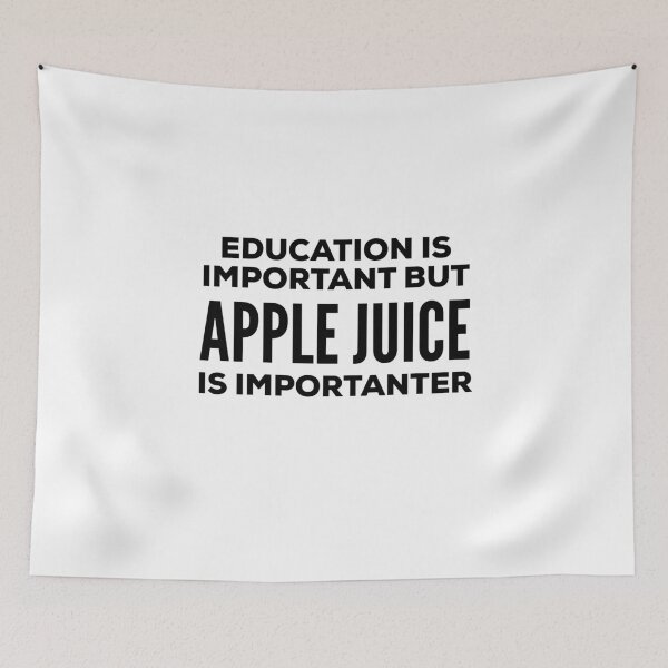Item preview, Funny Apple Juice Quote designed and sold by HalpinDesign.