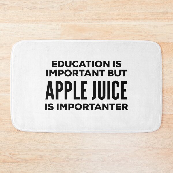Item preview, Funny Apple Juice Quote designed and sold by HalpinDesign.