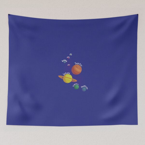 Item preview, Home and the Solar system designed and sold by whatafabday.