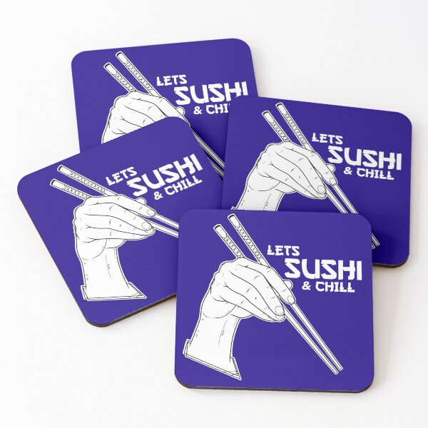 Item preview, Lets SUSHI & CHILL designed and sold by CallmeKenrock.