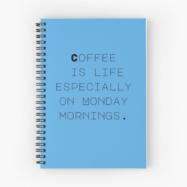 Item preview, Coffee is life especially on Monday mornings. designed and sold by aboniteblanc.