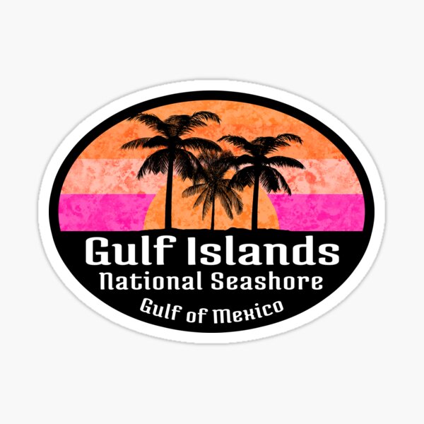 Gulf Islands National Seashore Florida Alabama Mississippi Sticker