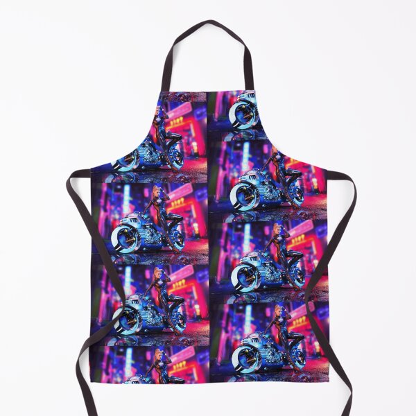Artikelvorschau, Schöne Kunst Motorrad Frauen in Leder Buntes Design entworfen und verkauft von bobla25.