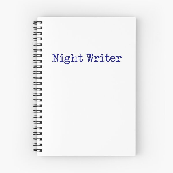 Item preview, Night Writer in Navy designed and sold by TeaRoseWriter.