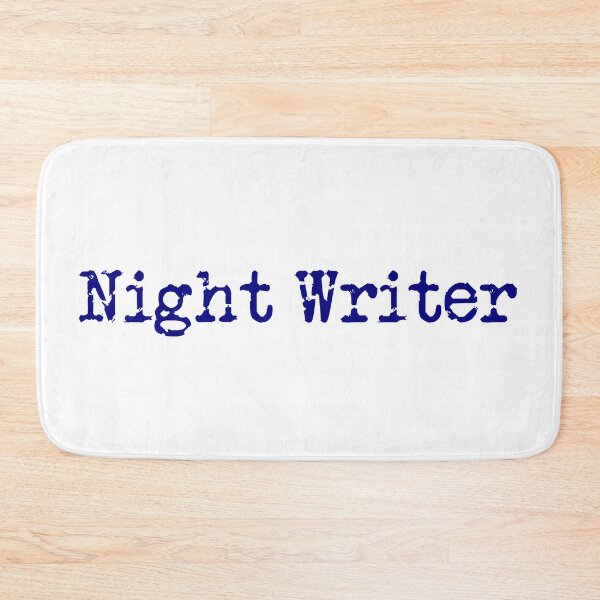 Item preview, Night Writer in Navy designed and sold by TeaRoseWriter.