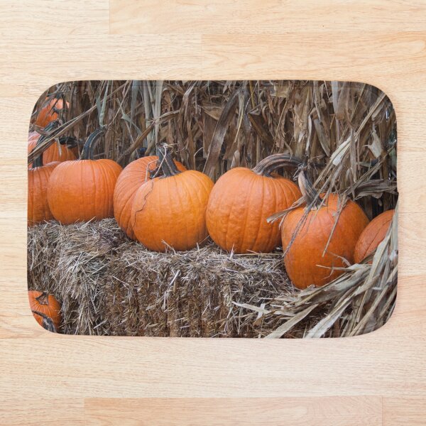 Item preview, Pumpkins in a Row designed and sold by Jacquelie.