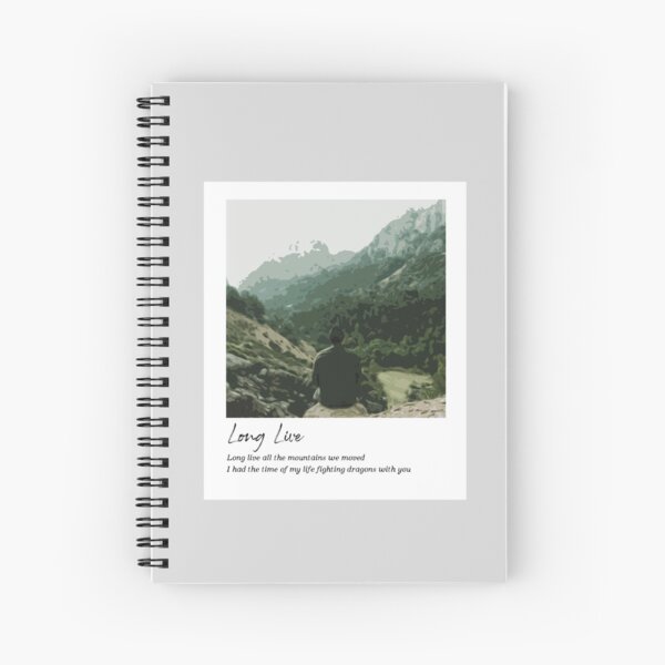 Longue vie - Taylor Swift Cahier à spirale