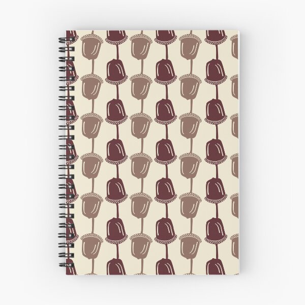 Aperçu de l'œuvre Motif de points géométriques Acorn sur fond beige créée et vendue par onimonk33.