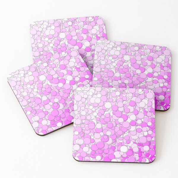 Item preview, Purple and White Bubbles designed and sold by MathenaArt.