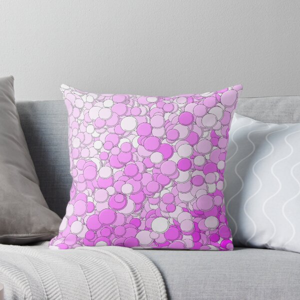 Item preview, Purple and White Bubbles designed and sold by MathenaArt.