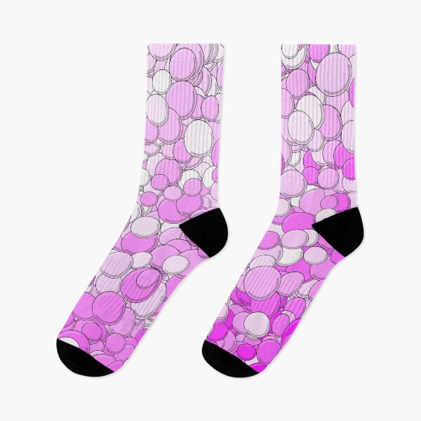 Item preview, Purple and White Bubbles designed and sold by MathenaArt.