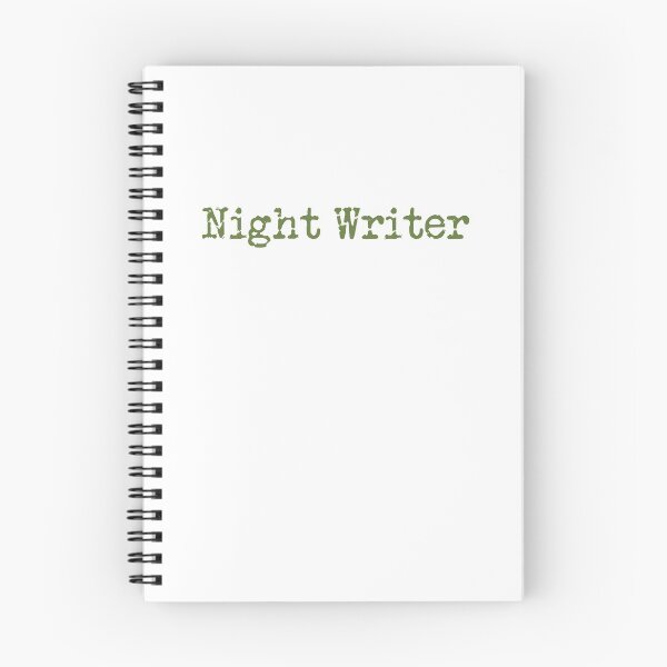 Item preview, Night Writer in Military Green designed and sold by TeaRoseWriter.
