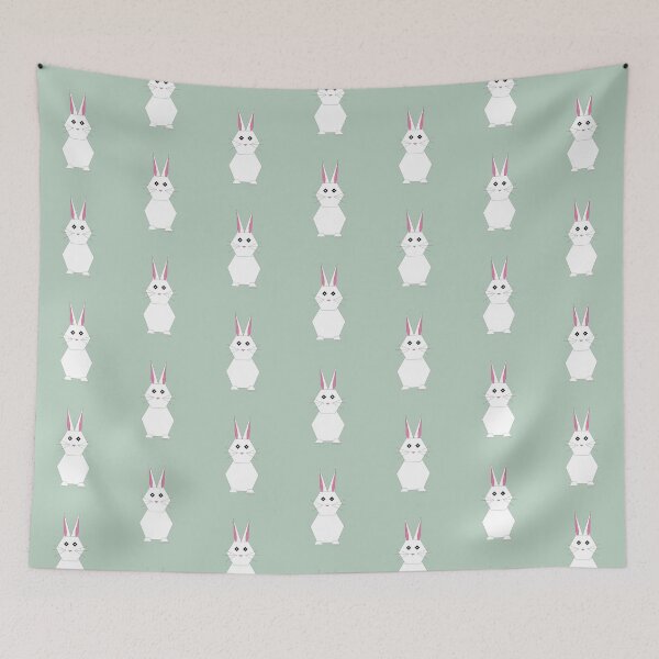 Item preview, Geometric Bunny Pattern designed and sold by Caseymakesart.