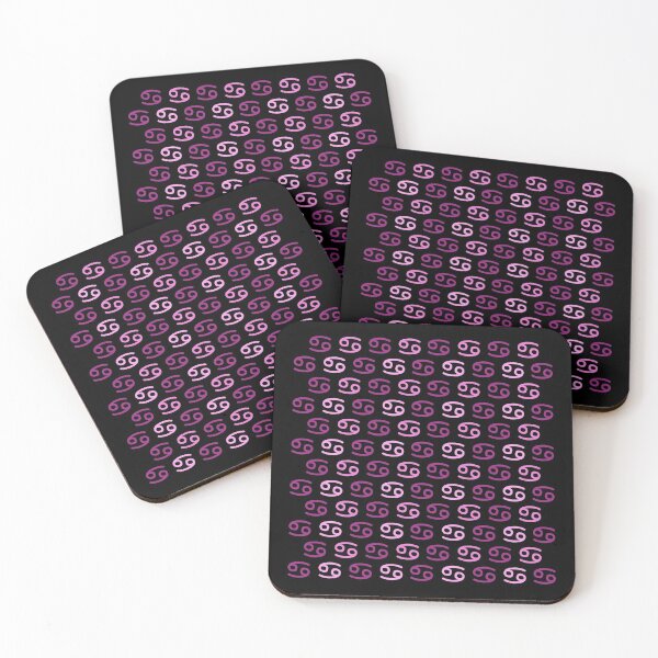 Item preview, Woman pink cancer sign, astrology zodiac symbol black background designed and sold by Stéphane  Thirion.