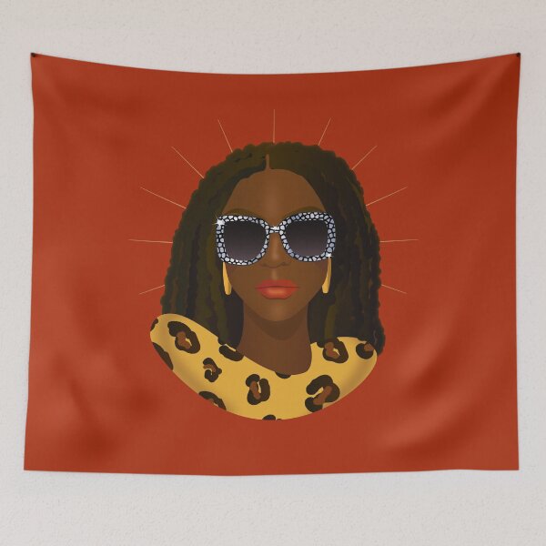 Item preview, Melanin Queen Big Graphic Layout | Black girl magic, Natural Hair, Black is beautiful, Diverse Anti-Racist Black African Beauty, Brown Skin, Asian Indian Somali Jamaican  designed and sold by ruepix.