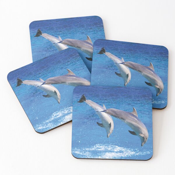 Item preview, Dolphins Leaping Out of the Ocean designed and sold by PlanetPrints.