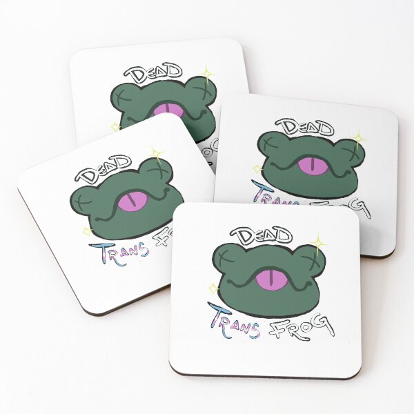 Item preview, Dead Trans Frog designed and sold by FluxFaun.