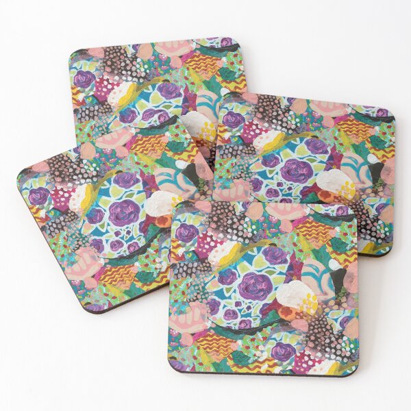 Item preview, Artsy Brush Strokes Pattern Collage designed and sold by Sarah Downen.