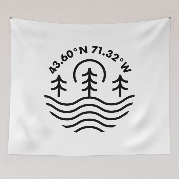Item preview, Lake Winnipesaukee Coordinates designed and sold by HalpinDesign.