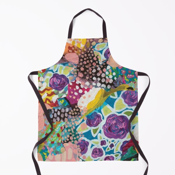 Item preview, Artsy Brush Strokes Pattern Collage designed and sold by Sarah Downen.