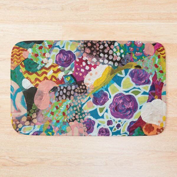 Item preview, Artsy Brush Strokes Pattern Collage designed and sold by Sarah Downen.