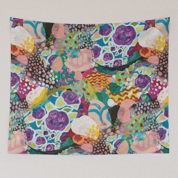 Item preview, Artsy Brush Strokes Pattern Collage designed and sold by Sarah Downen.