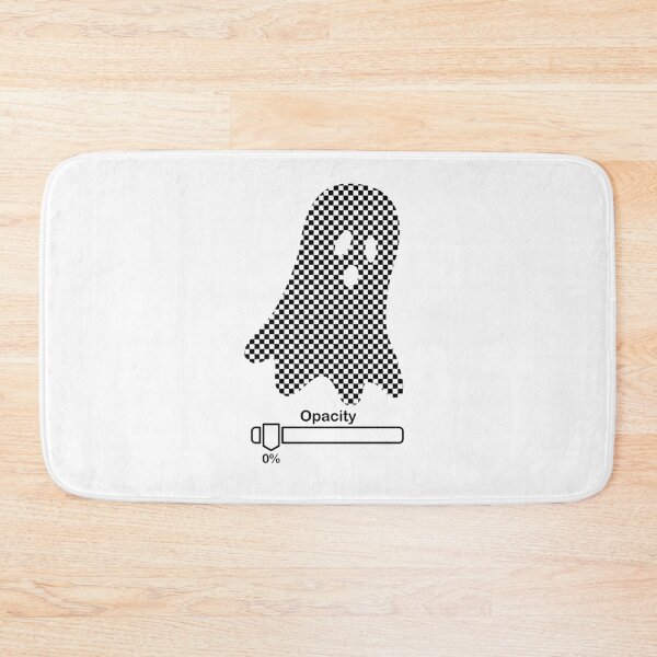Item preview, Zero Opacity Ghost (Black design) designed and sold by dezanli.