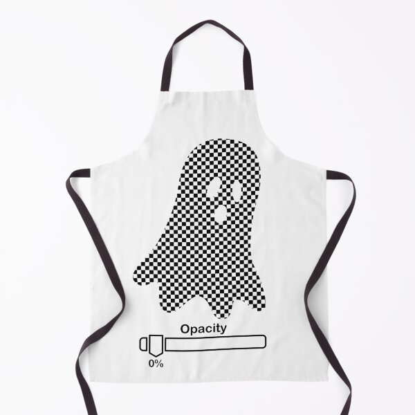 Item preview, Zero Opacity Ghost (Black design) designed and sold by dezanli.