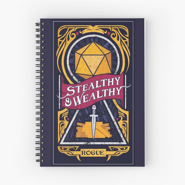 Item preview, Stealthy and Wealthy Rogue designed and sold by FlutesLoot.
