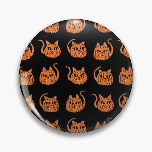 Item preview, Herd of Halloween purrkins. Cat shaped pumpkins. designed and sold by ReluctantChickn.