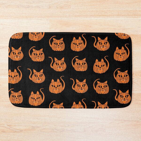 Item preview, Herd of Halloween purrkins. Cat shaped pumpkins. designed and sold by ReluctantChickn.