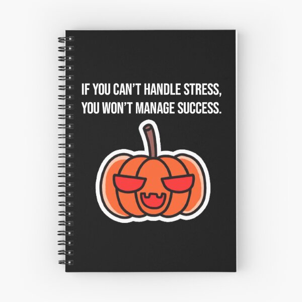Item preview, Funny pumpkin encourages you handling stress for success designed and sold by Aura-E.
