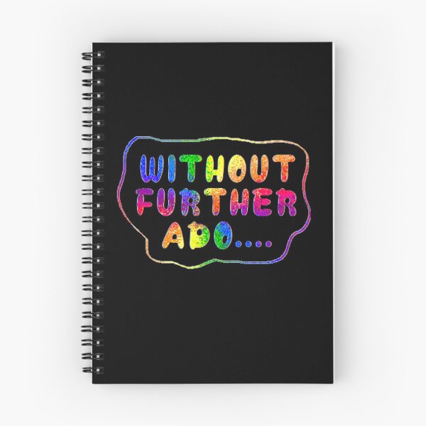 Item preview, "Without Further Ado...." designed and sold by Riccivela.