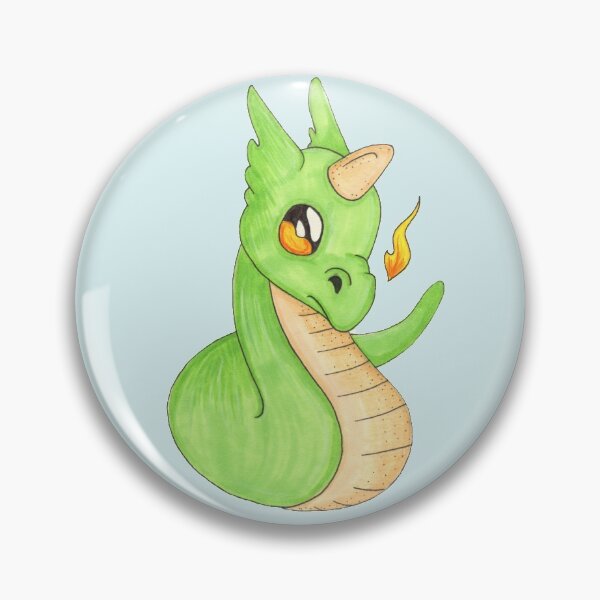 Item preview, Puff the Adorable Dragon! designed and sold by mwaskedemos.