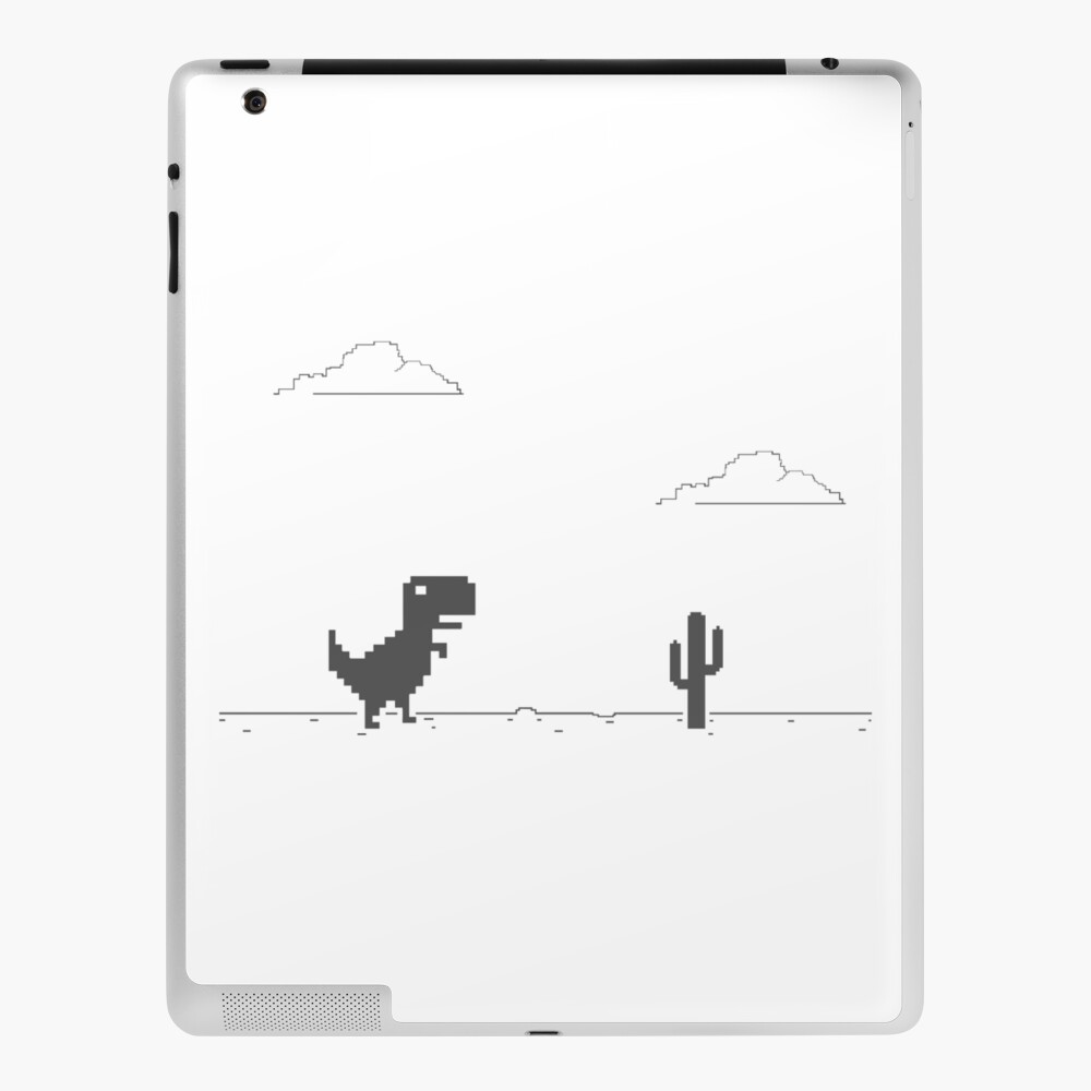 No Internet Dinosaur Game Over Meme | iPad Case & Skin