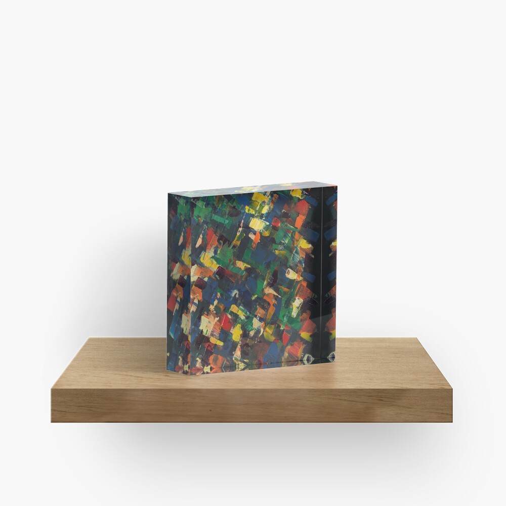 Kaleidoscope of Color Acrylic Block